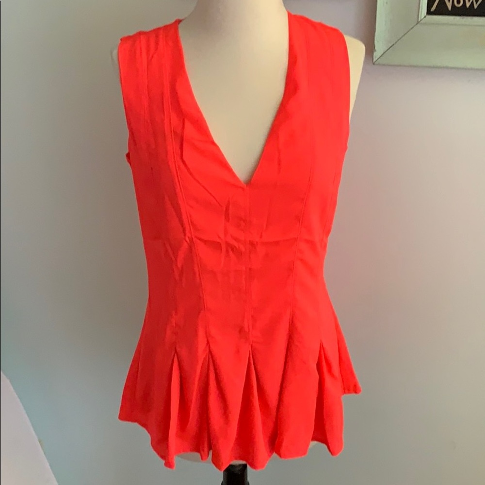 Highlighter PINK, H&M sleeveless blouse size US 12